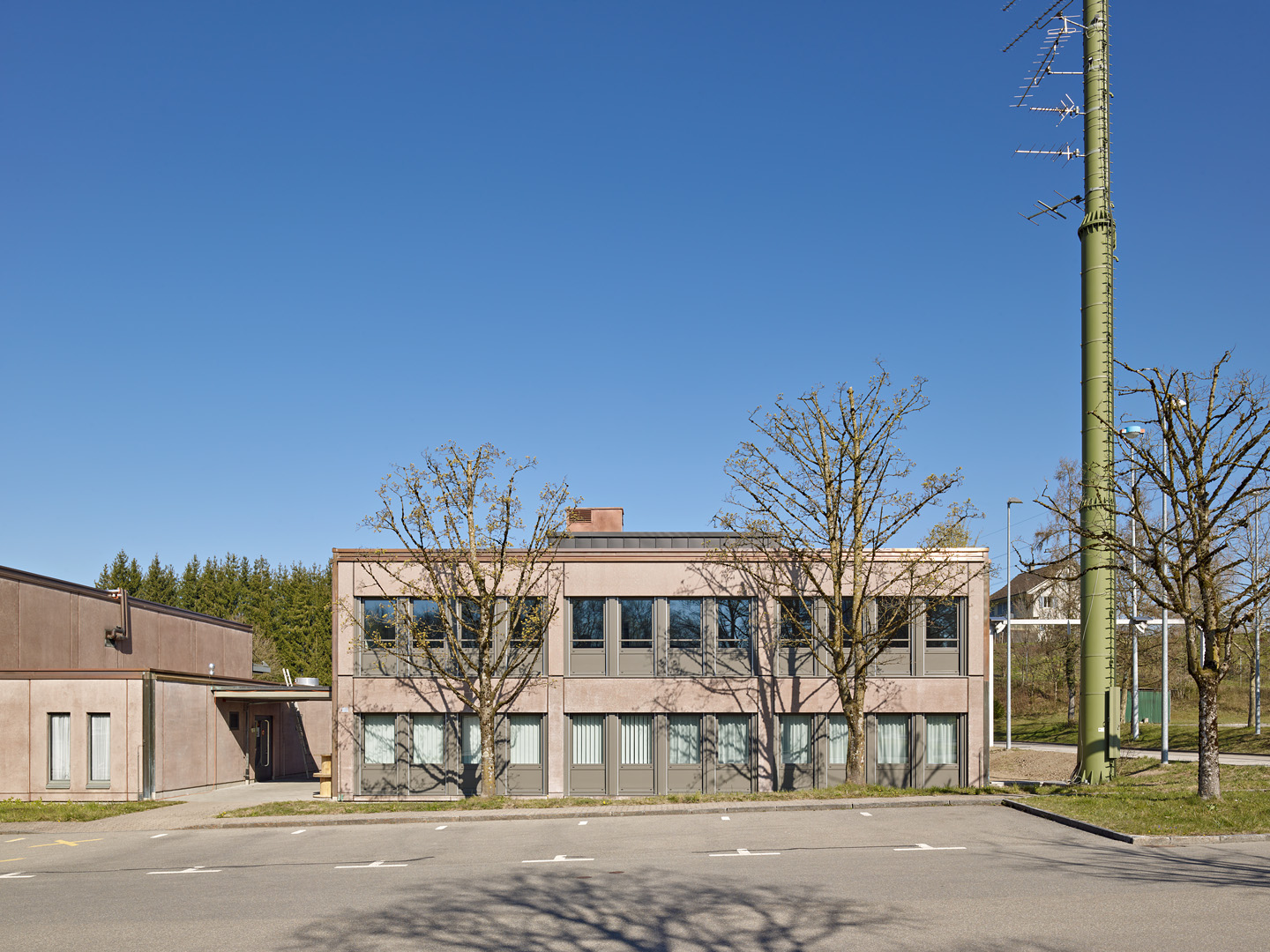 Stützpunkt Betzholz Hinwil, Bürogebäude Kantonspolizei 2020