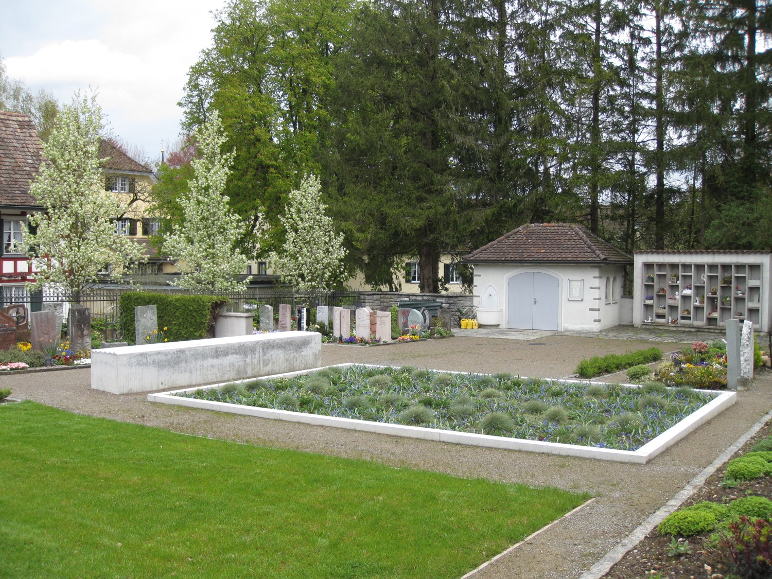 Gemeinschaftsgrab Friedhof Mammern